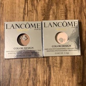 Lancome Eye Shadows in “Latte” & “Chic”